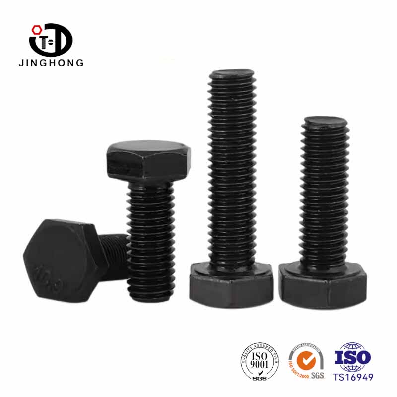 10.9 Bolt hexadecimal negro de grado