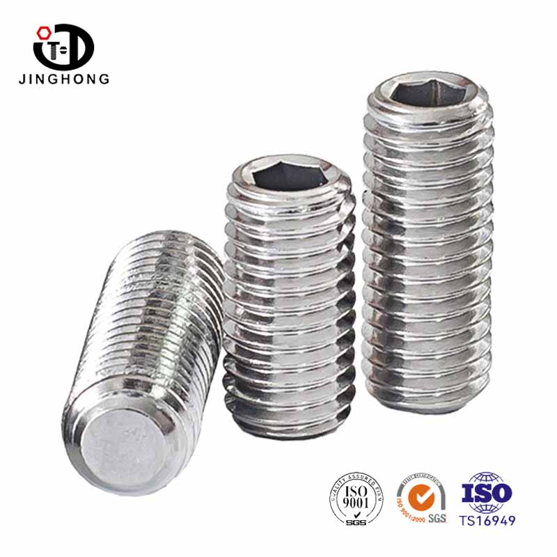¿Cuál es el encanto de los tornillos de ajuste de extremo plano hexagonal?