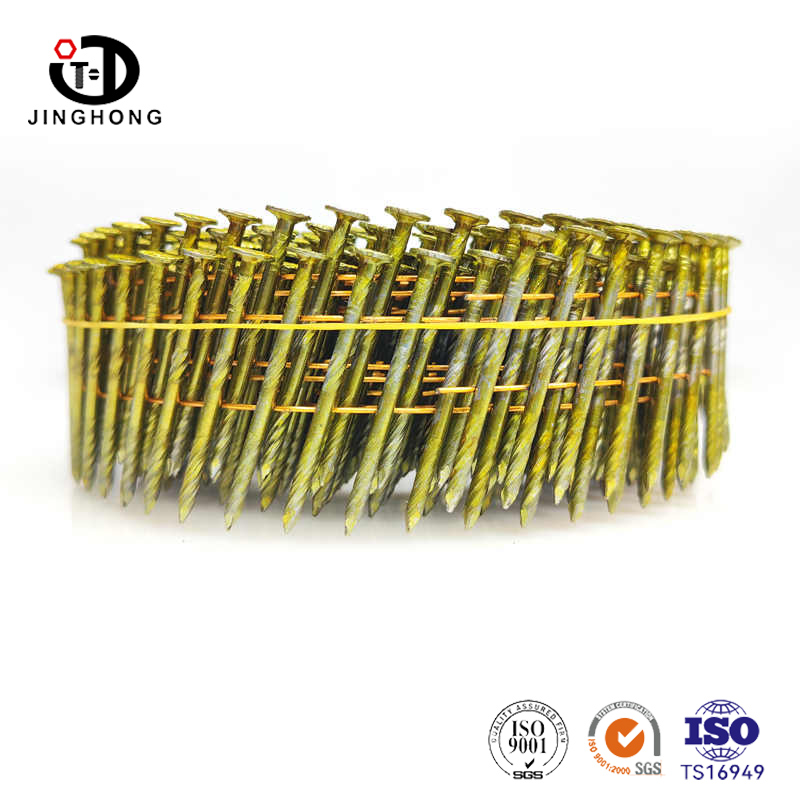 Techo de uñas de bobina