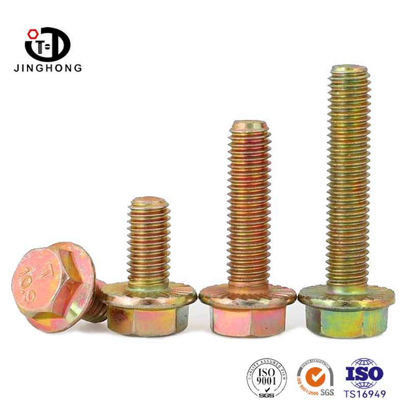 Color Zinc Hexagon Bold Bolt
