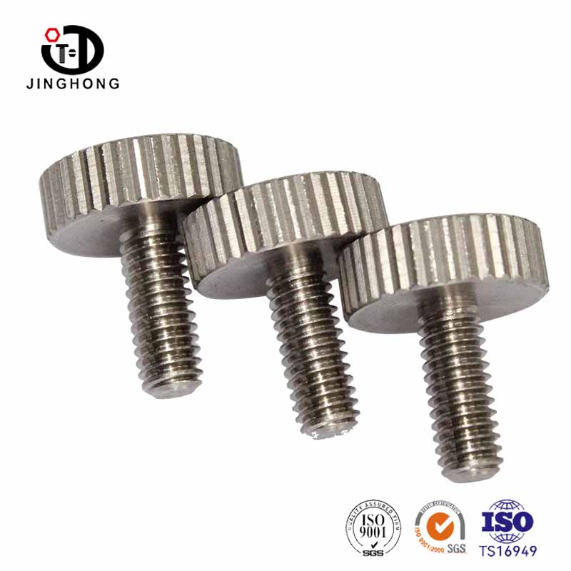 Tornillo decorativo de cabeza de queso conloquecido verticalmente