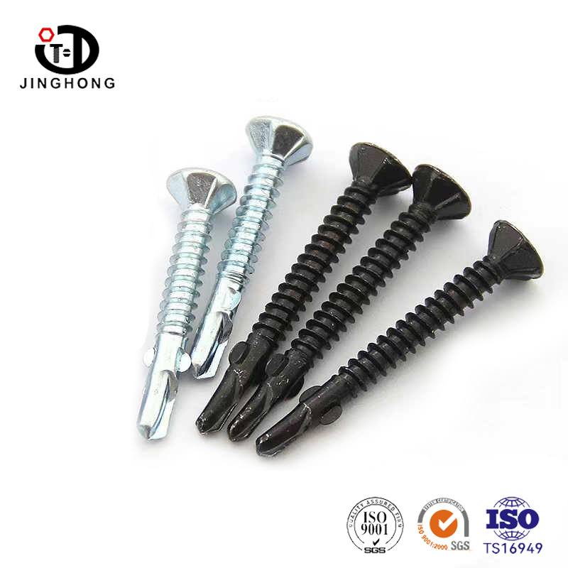 Tornillos de tablero de cemento de cabeza plana