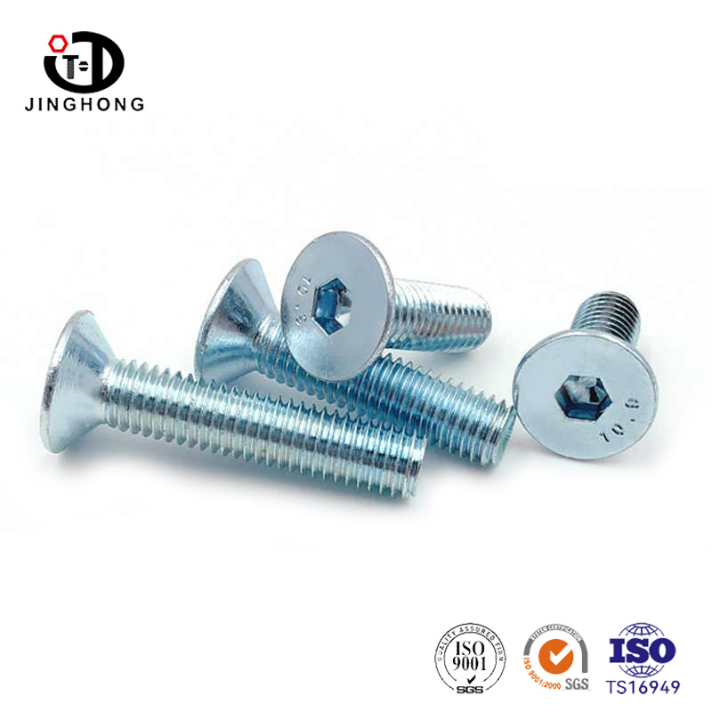 Tornillo de tapa de la cabeza plana
