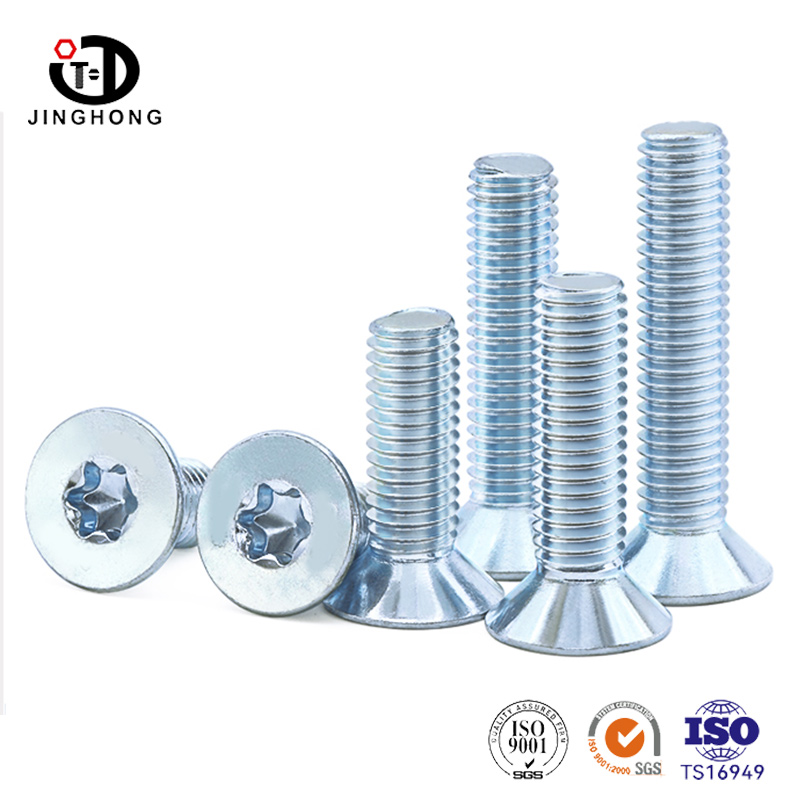 Tornillos de máquina de cabeza plana