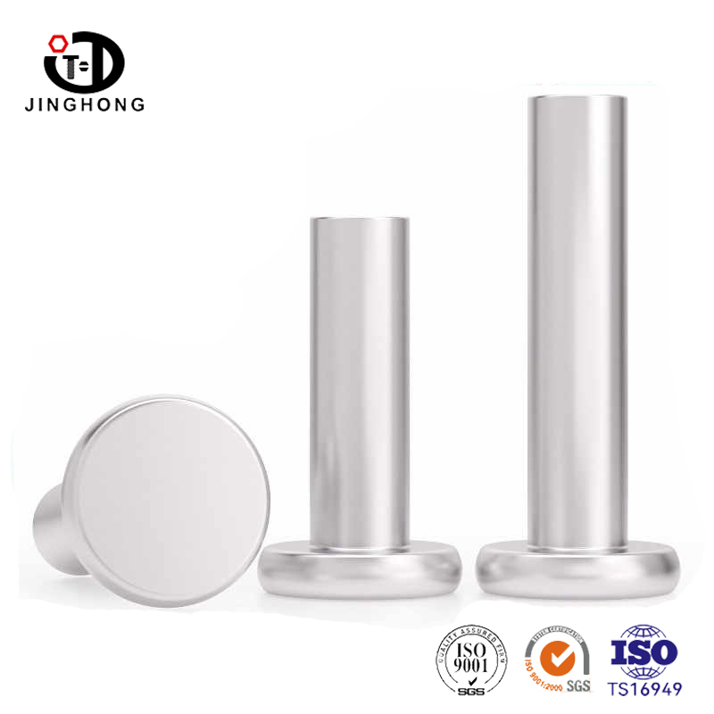 Rivapa de aluminio sólido de cabeza plana