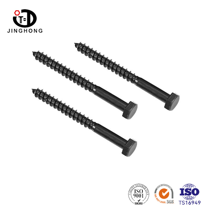 Tornillos de retraso negro hexadecimal