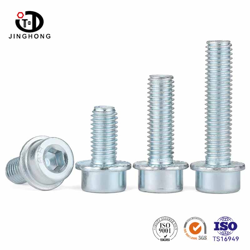 Tornillo de la máquina de brida de la cabeza cilíndrica hexágono