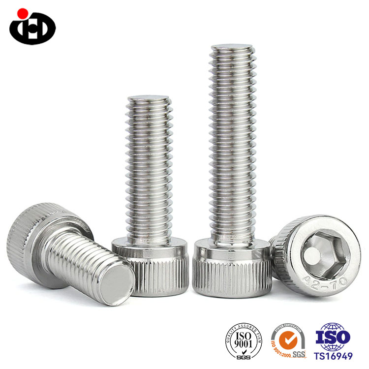 Tornillo de máquina de la cabeza de la tapa del zócalo hexagonal
