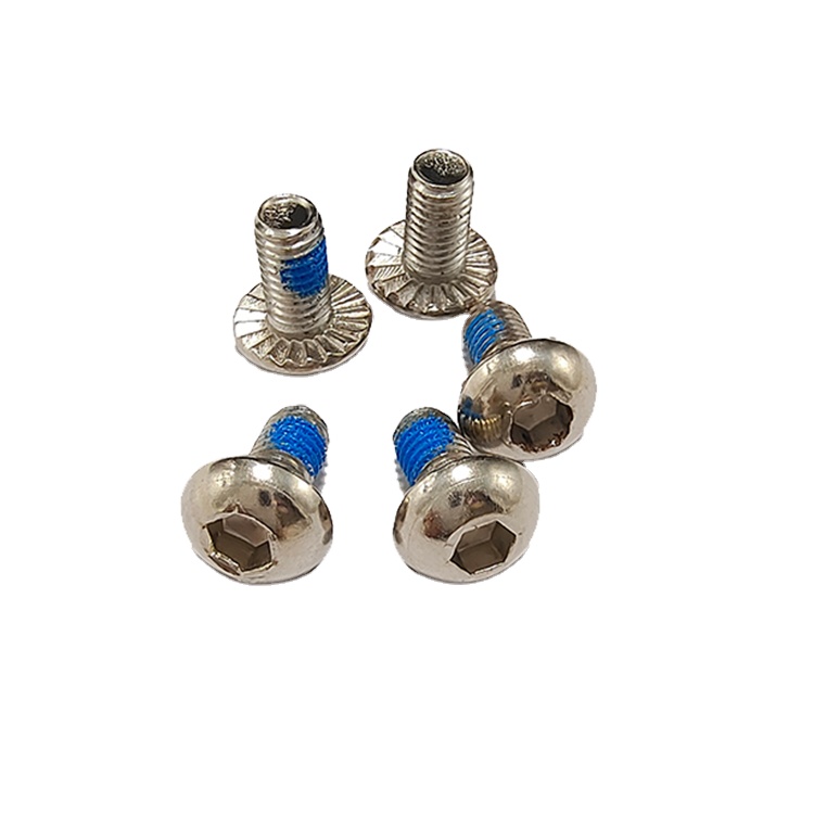 Tornillos de cabeza de nilok domo