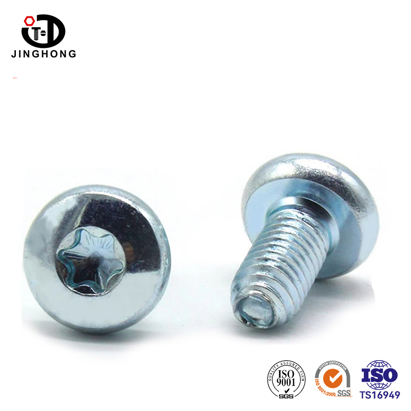 Tornillo de bloqueo del diente triangular Torx Din7500