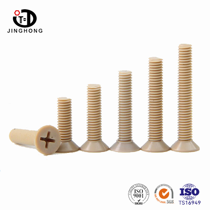 Peek Cross Tornillo de cabeza plana