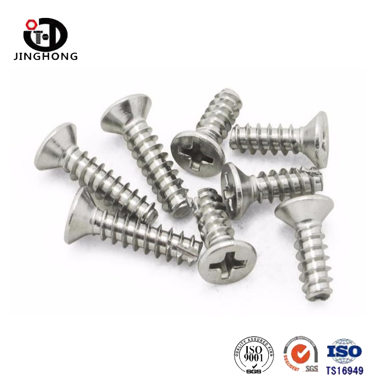 Tornillo de auto-tocador de acero inoxidable de acero inoxidable