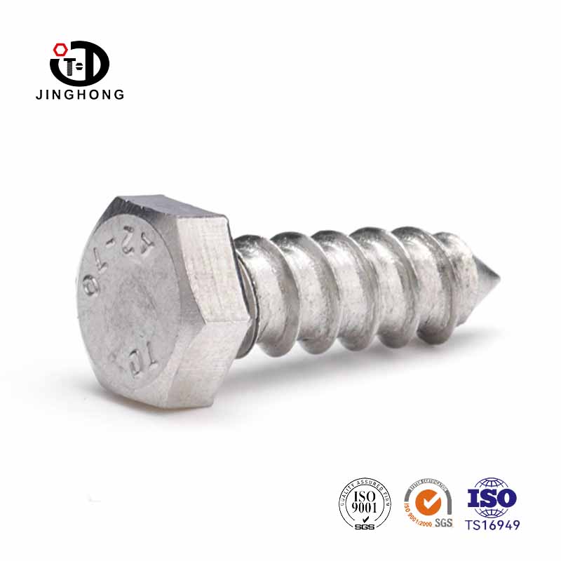 Tornillo de entrenador de la cabeza hexadecimal de acero inoxidable de acero inoxidable