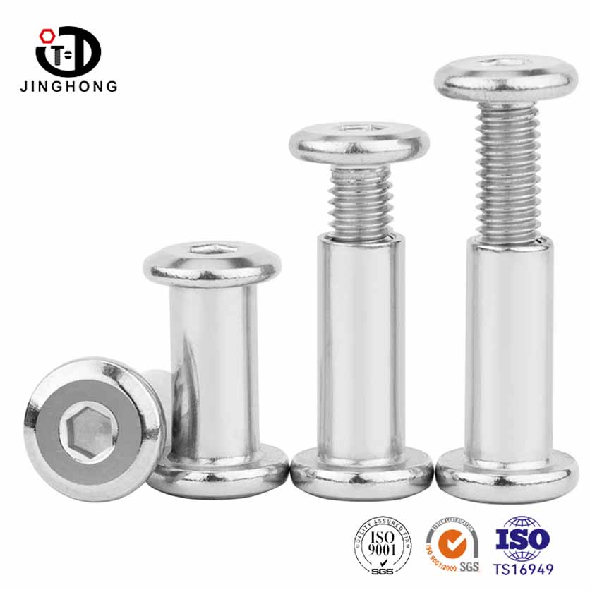 Tornillo de muebles de acero inoxidable de acero inoxidable