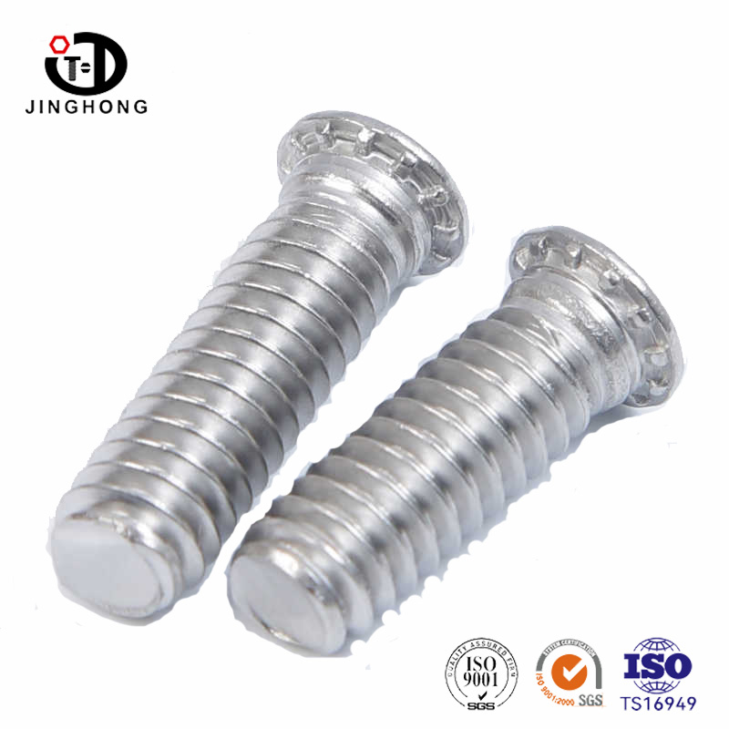 Tornillos remachantes de presión de acero inoxidable