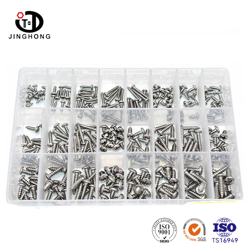Kits de tornillo de acero inoxidable