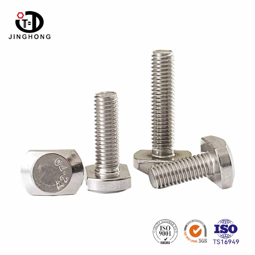 Perno sólido en forma de acero inoxidable