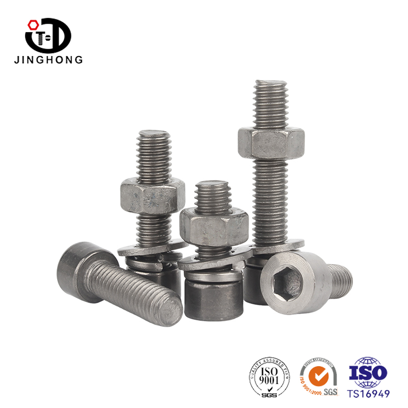 Kit de surtido de tornillo de tapa de la titanio de la cabeza de la aleación del titanio