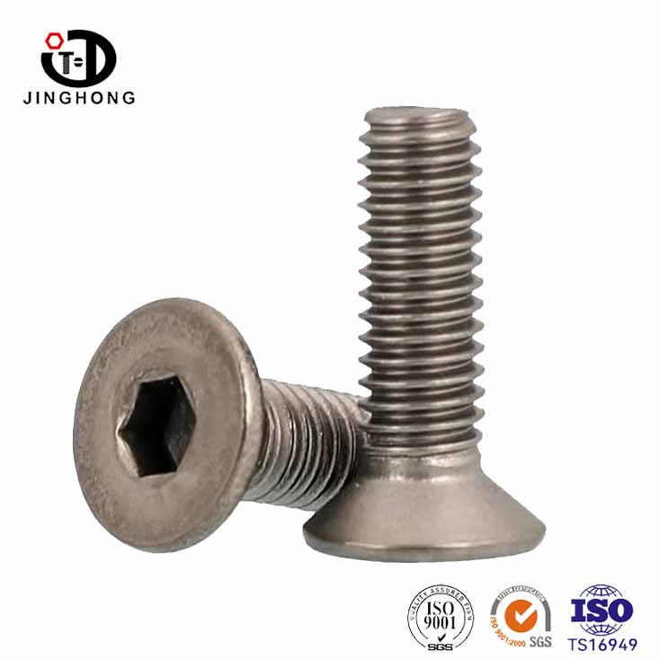 Tornillo de perno de Titanium Countersunk Allen