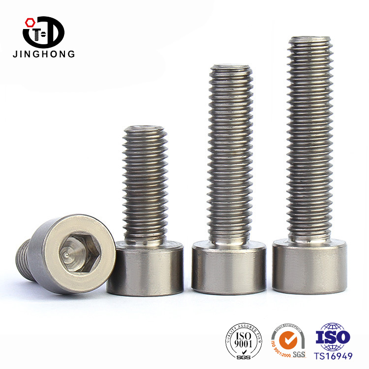 Tornillo de cabeza hexagonal de titanio