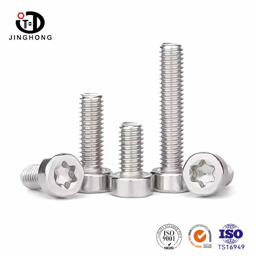 Tornillo de la máquina de la tapa de la cabeza del zócalo Torx