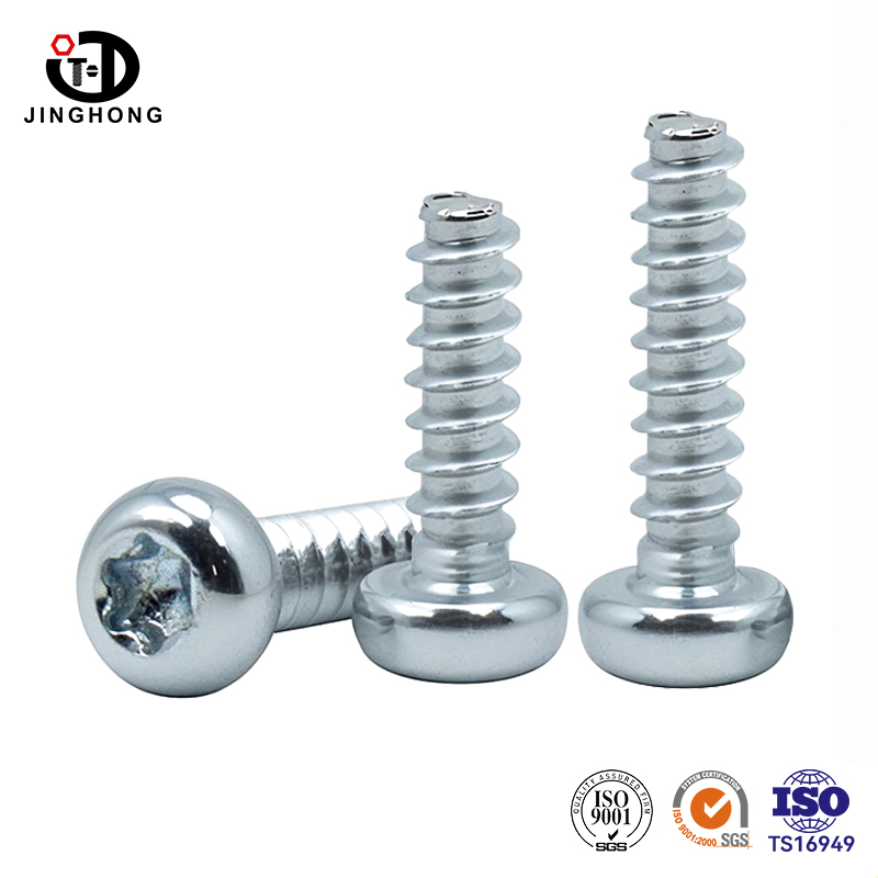 Tornillos de auto-moquillado de la cabeza de la bandeja Trox